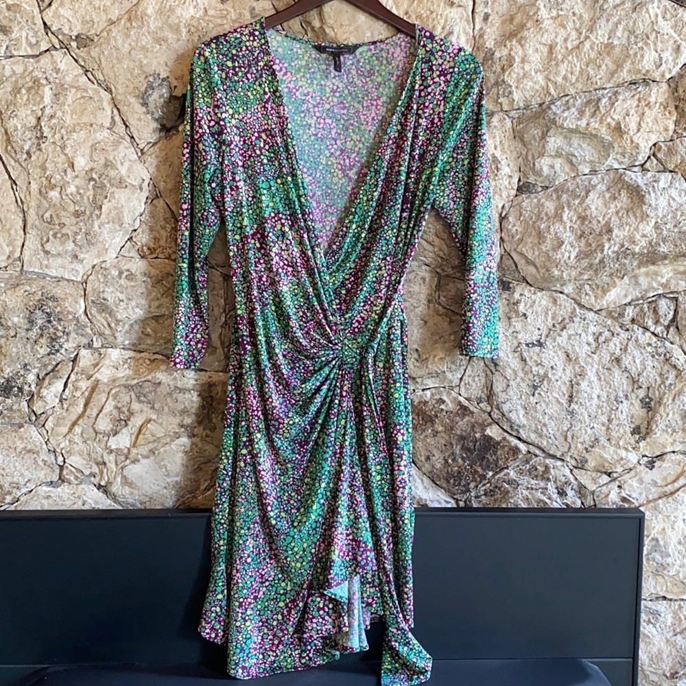 BCBG max Azria wrap dress - Sz M